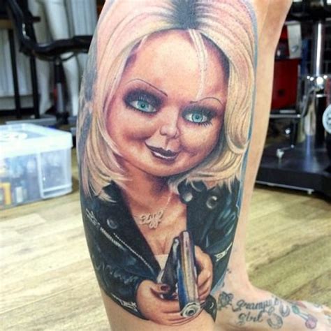 27 Tiffany From Chucky Tattoo Kalomkatlynn