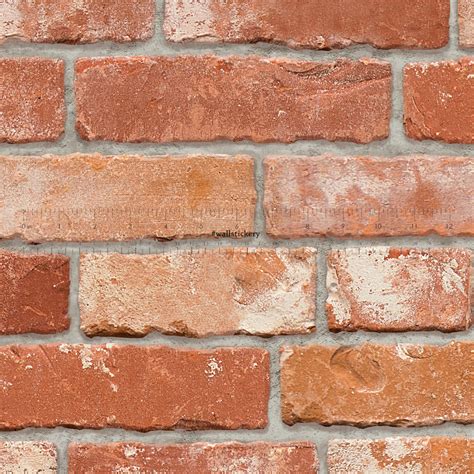Brick Pattern Contact Paper Prepasted Wallpaper Wall