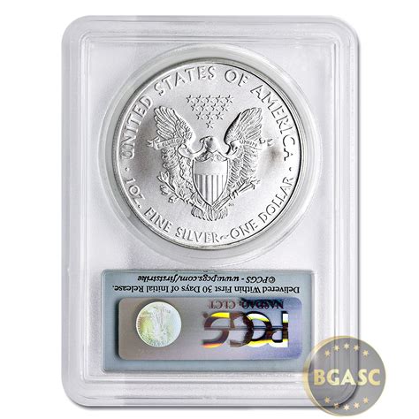 Buy 2016 American Silver Eagle Coin Pcgs Graded Ms70 First Strike 30th