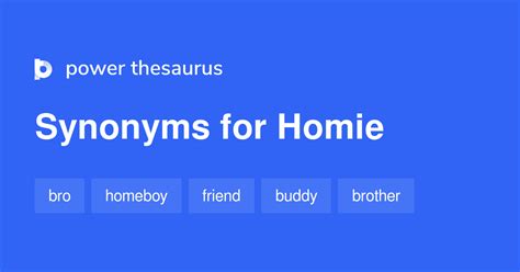 Homie Synonyms 225 Words And Phrases For Homie