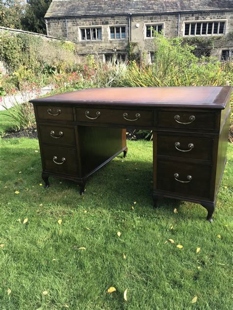 Leather Topped Desk Antiques Atlas
