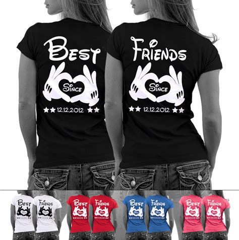 Best Friends T Shirts For Best Friends Bff Friendship Shirts Etsy