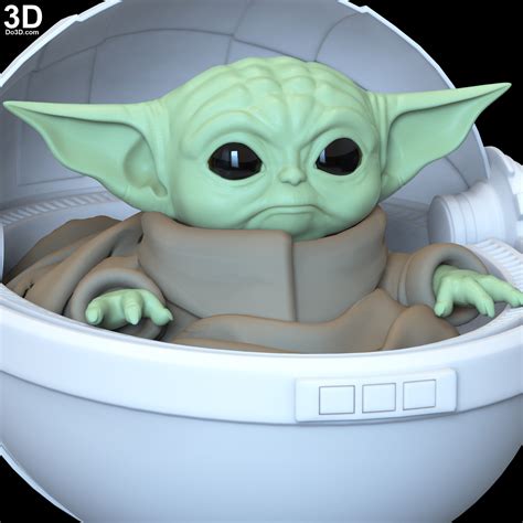Baby Yoda 3d Printer Model Get More Anythinks