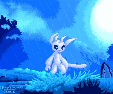 Ori And The Pixel Forest By Jesseorange On Deviantart