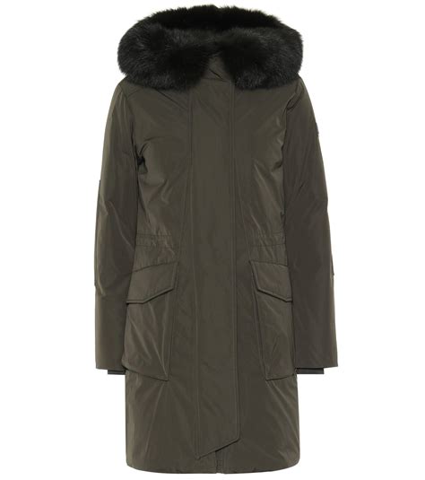 Woolrich Ws Military Down Parka In Green Lyst