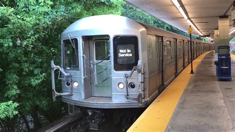 New York Subway Special Nis R42 Deadhead Train To The M Shuttle At