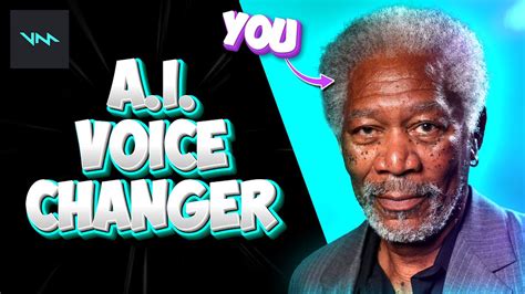 Ai Voice Changer Voicemod Morgan Freeman Voice Youtube