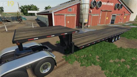 Candj Tilt Deck Trailer V 10 Fs19 Mods Farming Simulator 19 Mods