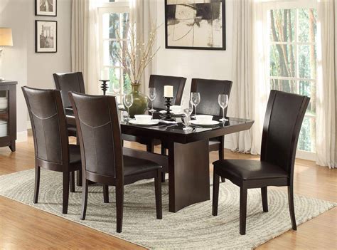Enjoy affordable prices, and free shipping on all orders! Homelegance 710-72TR Daisy Espresso Wood Dining Table Set ...