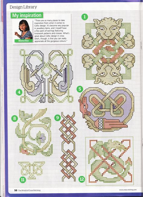 Celtic Cross Stitching Ann Logan10 Free Patterns Onlineceltic Knot