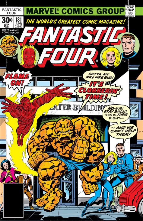 Fantastic Four Vol 1 181 Marvel Database Fandom Powered By Wikia