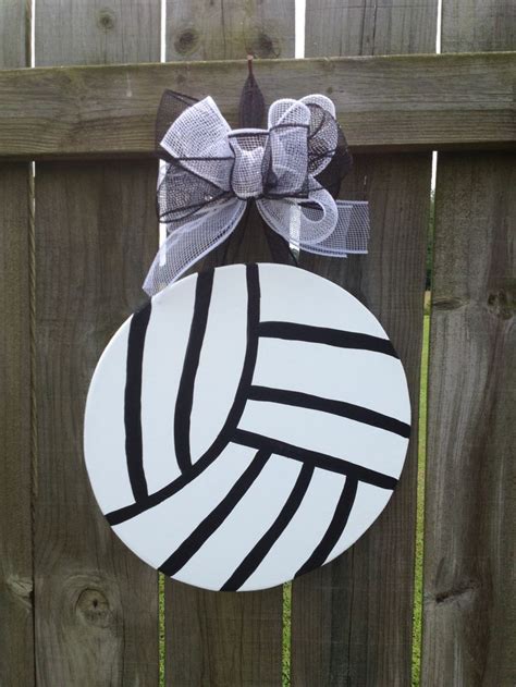 Volley Ball 30 Volleyball Decorations Volleyball Crafts