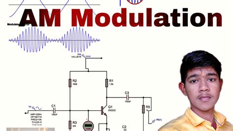 Am Modulation Using Transistor Youtube