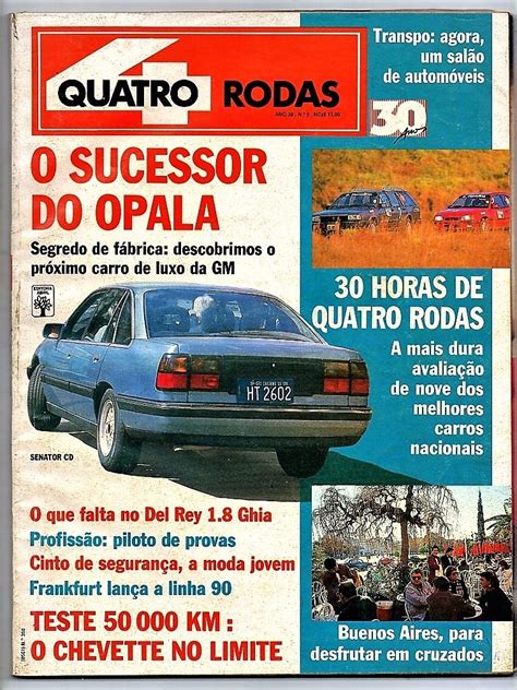 Revista Quatro Rodas N Testes Comodoro Honda Mercadolivre