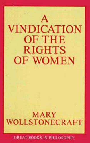 『a Vindication Of The Rights Of Woman』｜感想・レビュー 読書メーター