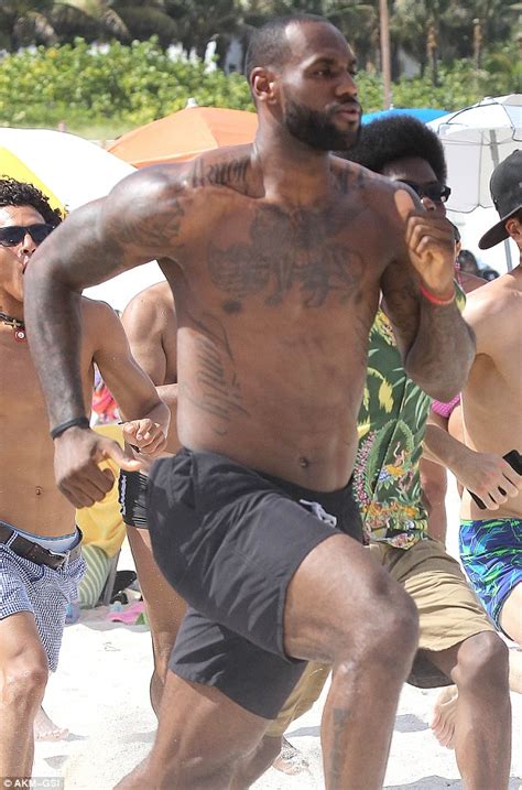 Basketball Superstar Shows Off His Chiseled Physique While Shooting Nike Commercial In Miami