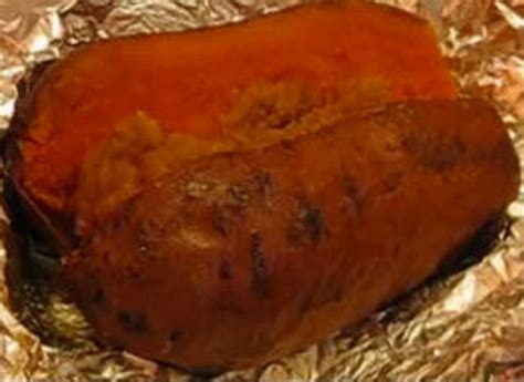 Brown Sugar Topped Baked Sweet Potato Bigoven