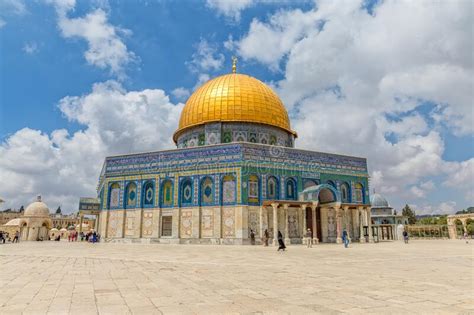 Dome Of The Rock Temple Mount Jerusalem Editorial Photography Image