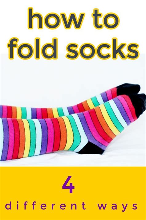 How To Fold Socks Socks Fold Sock Organization