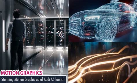 Stunning Motion Graphic Ad Of Audi A5 Launch Pure Imagination 14