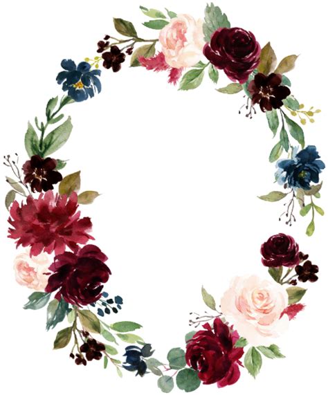 Radiant Bloom Floral Frame Wedding Invitation In 2020