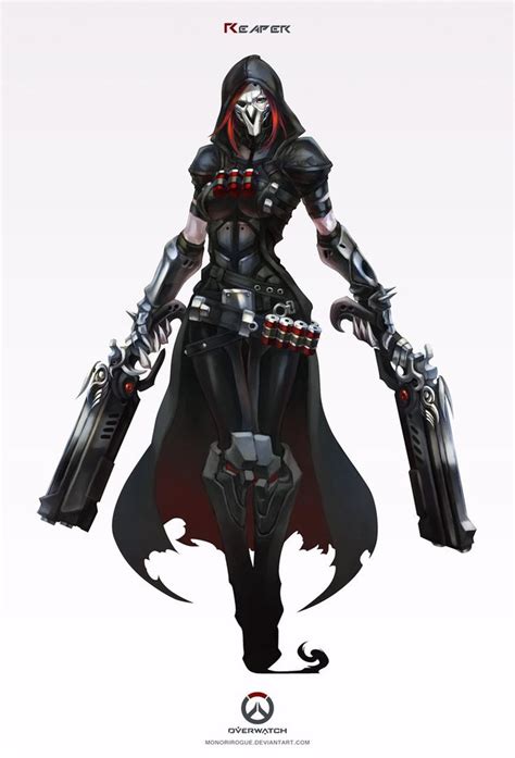 Overwatch Reaper By Monorirogue On Deviantart Overwatch Reaper