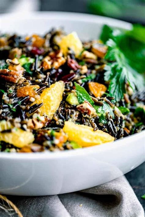 Wild Rice Salad Healthy Seasonal Recipes