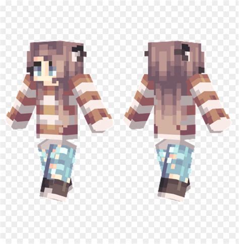 Download Minecraft Skins Striped Fox Skin Png Free Png