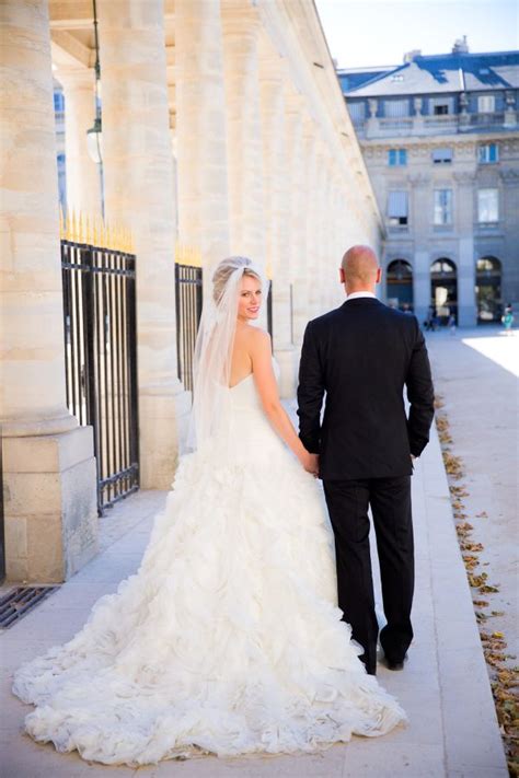 Romantic Intimate Parisian Wedding Parisian Wedding Bridal
