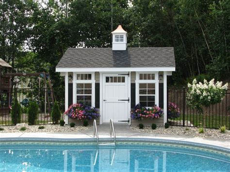 The 25 Best Pool Shed Ideas On Pinterest Pool House Shed Backyard
