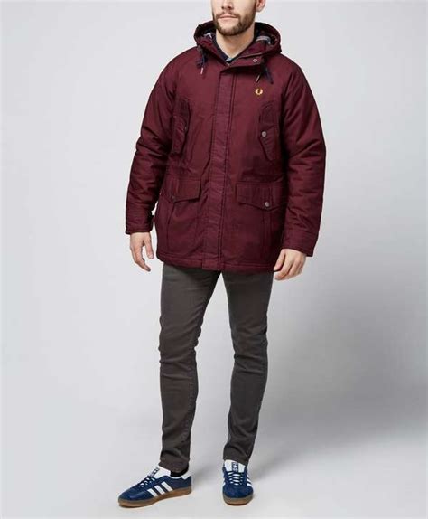 fred perry portwood padded jacket scotts menswear