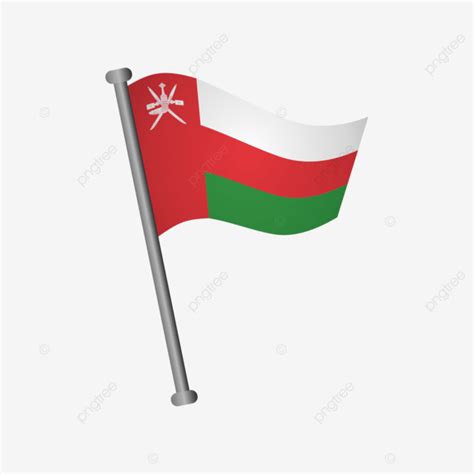 Oman Flag Icon Oman Flag Oman Flag Png And Vector With Transparent