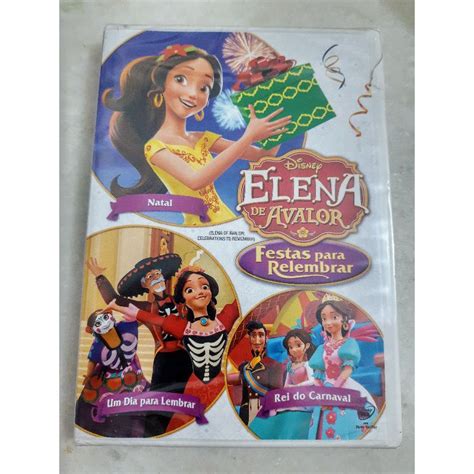 Dvd Disney Elena De Avalor Festas Para Relembrar Original Lacrado