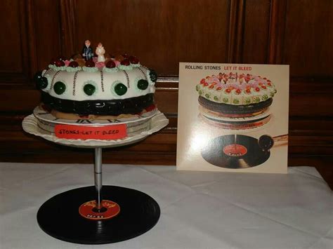 Let It Bleed Album Cover Cake Via Delia Smith Let It Bleed Delia