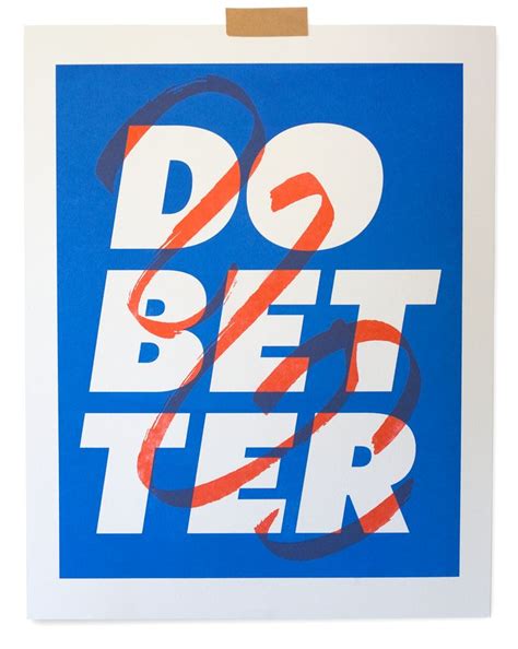 Do Better Poster — Do Better Cool Posters Poster Riso Print