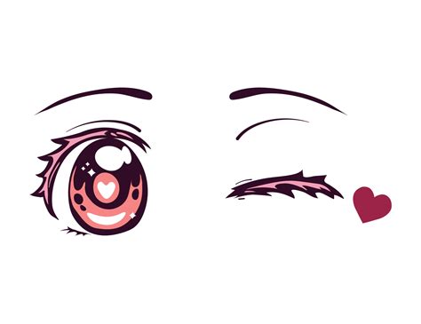 How To Draw Chibi Eyes Winking
