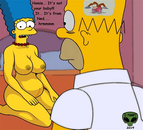 Rule Big Breasts Big Tits English Text Fjm Homer Simpson Marge