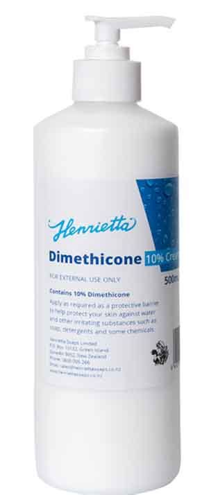 Online Pharmacy Nz Henrietta Dimethicone 10 Barrier Cream 500ml Pump