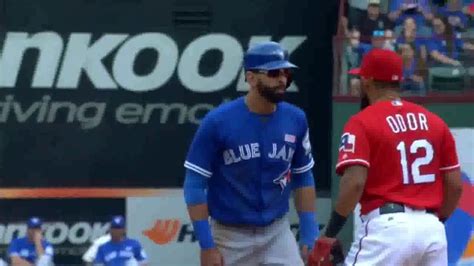 Rougned Odor Punched Jose Bautista Right In The Face Youtube