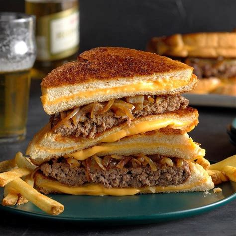 Grilled Cheese Bun Burgers Recipe How To Make It