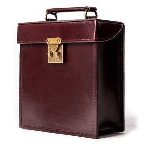 Classic Box Leather Backpack Handbag By Beara Beara Dark Academia