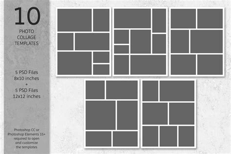 Printable Collage Templates