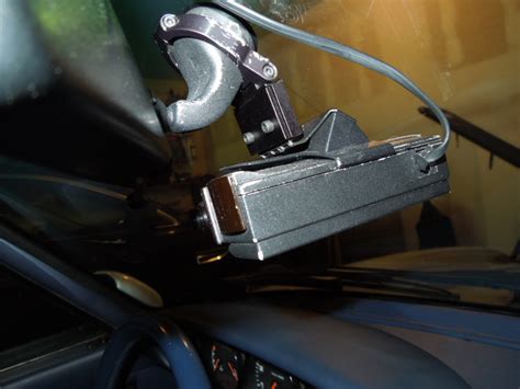 Installation was very easy thanks to a sleathcord (same as. Mirror Mount for Radar Detector - Rennlist - Porsche ...