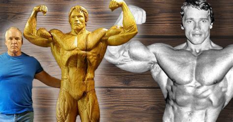 Olympia, conan, terminator, and governor of california. Aus Holz geschnitzt: Bildhauer verewigt Arnold ...