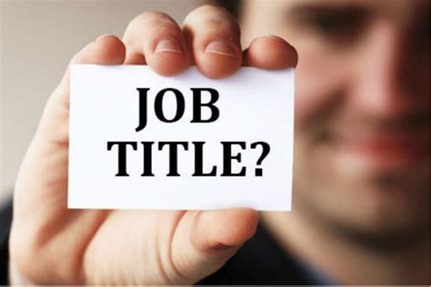 The Benefits Of Creative Job Titles Being Used In The Workplace