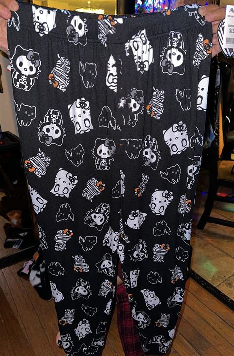 Kawaii Hello Kitty Plush Pajama Pants Sanrio Anime Kuromi Y2k Woman