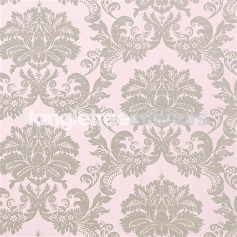 Free Download Pink Gold Pink Gold Damask Wallpaper 1600x1100 For Your