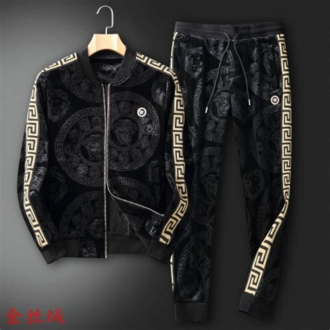 Versace Tracksuits Long Sleeved For Men 906305 9800 Usd Wholesale
