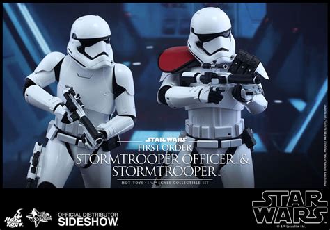 First Order Stormtrooper And Fos Officer Mms Actionfigur 2 Pack