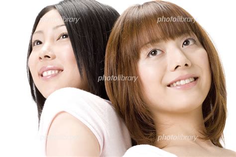 2人の女の子達 写真素材 [ 1026651 ] フォトライブラリー photolibrary